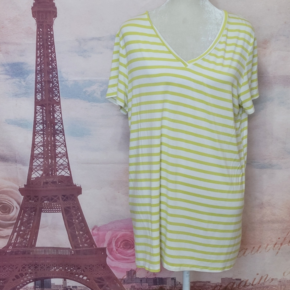 Emma's closet striped tee